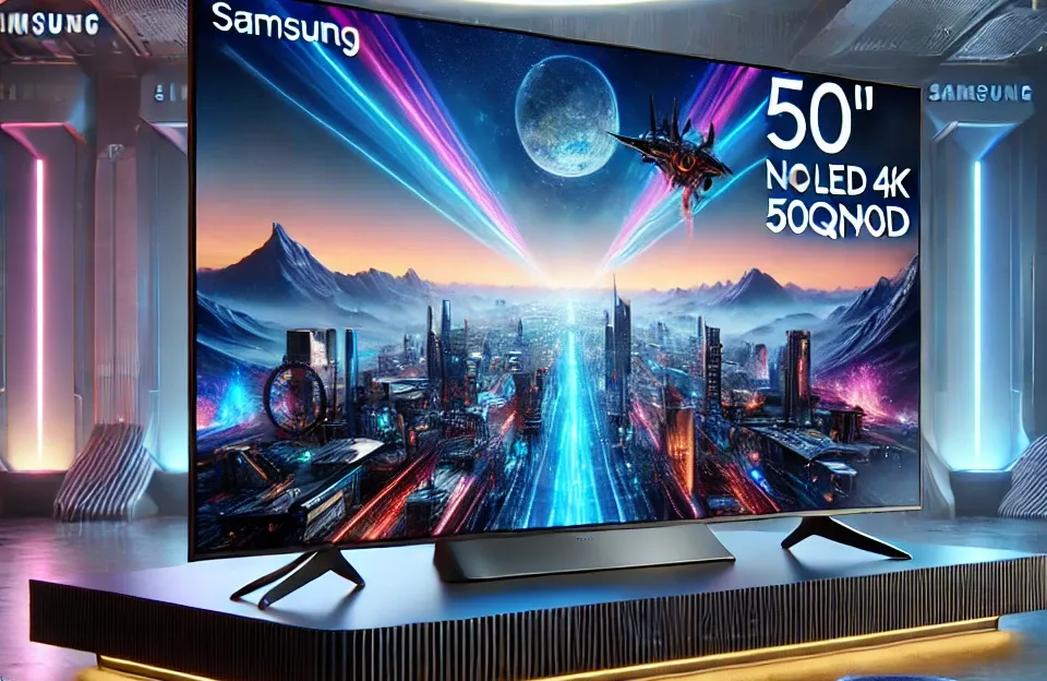 Samsung Smart Gaming TV 50" Neo QLED 4K 50QN90D: Processador com AI, Upscaling 4K, Mini LED e Painel até 144Hz