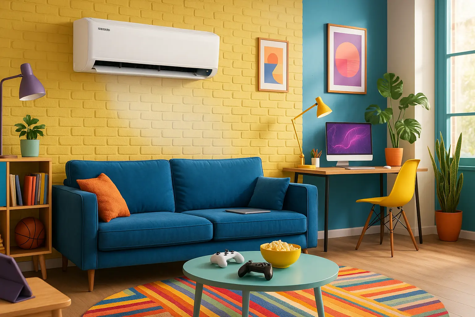 Ar-condicionado Samsung WindFree 12.000 BTUs Quente e Frio