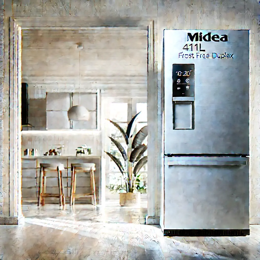 Geladeira Frost Free Midea Duplex 411L: Tecnologia e Eficiência para Sua Cozinha