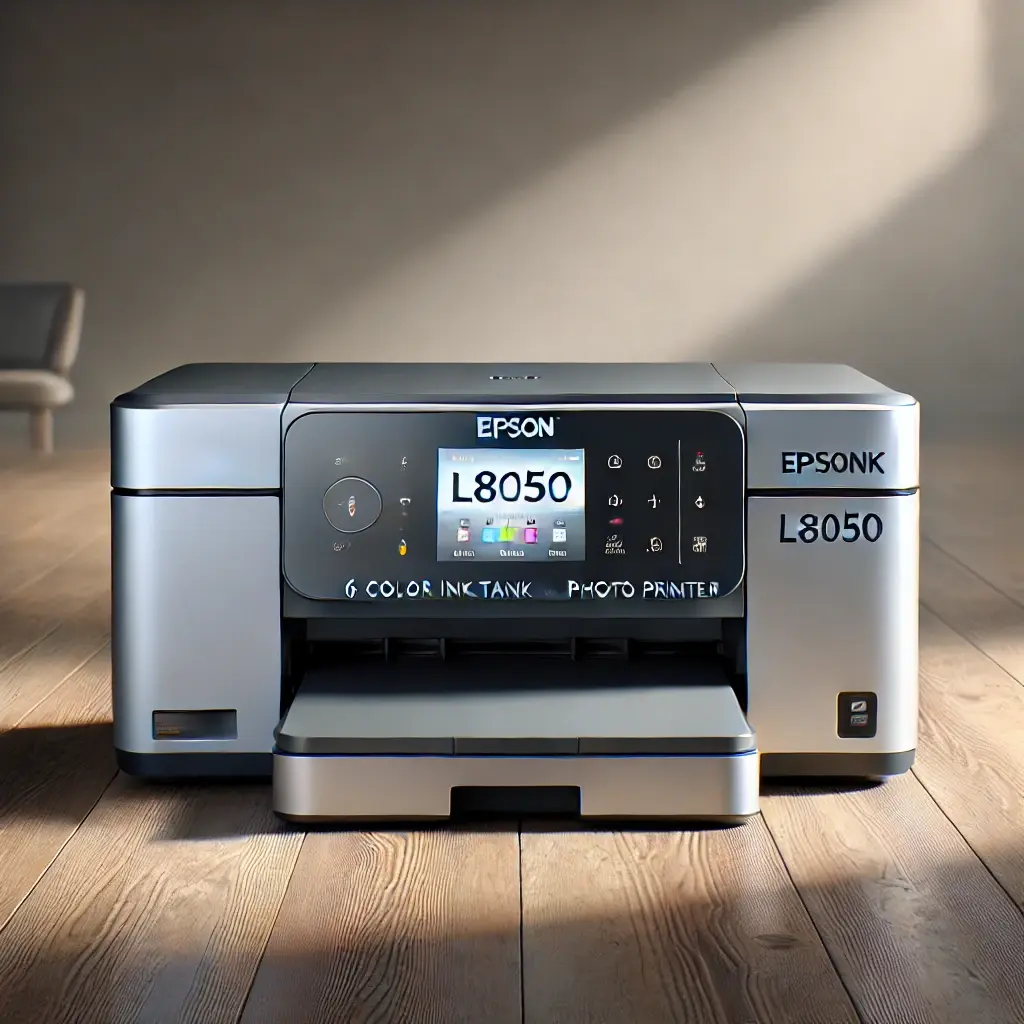 Epson EcoTank L8050: Impressora Fotográfica com Tanque de Tinta de 6 Cores, Wi-Fi e Bivolt