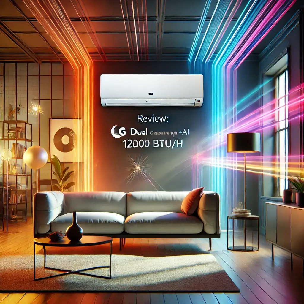 Ar Condicionado Split Hi Wall Inverter LG Dual Compact +AI 12000 BTU/h Quente e Frio S3-W12JAQAL – 220 Volts: Desempenho e Eficiência para Sua Casa
