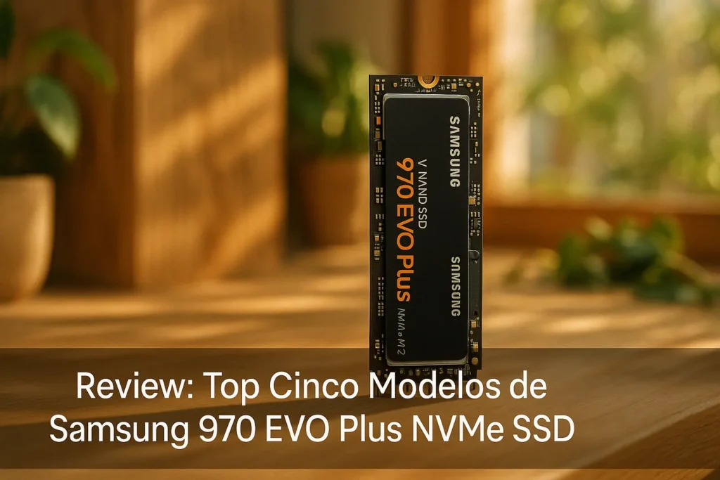 Top Cinco Modelos de Samsung 970 EVO plus nvme SSD