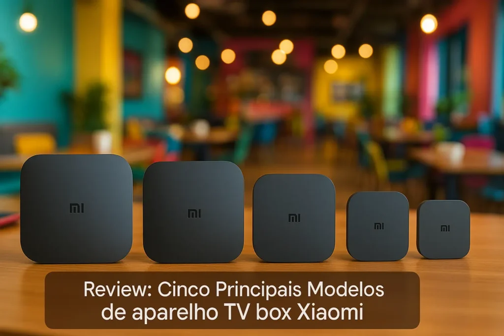 Cinco Principais Modelos de aparelho TV box Xiaomi