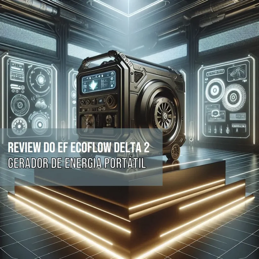 EF ECOFLOW DELTA 2 1024Wh: Gerador de Energia Portátil para Camping e Emergências