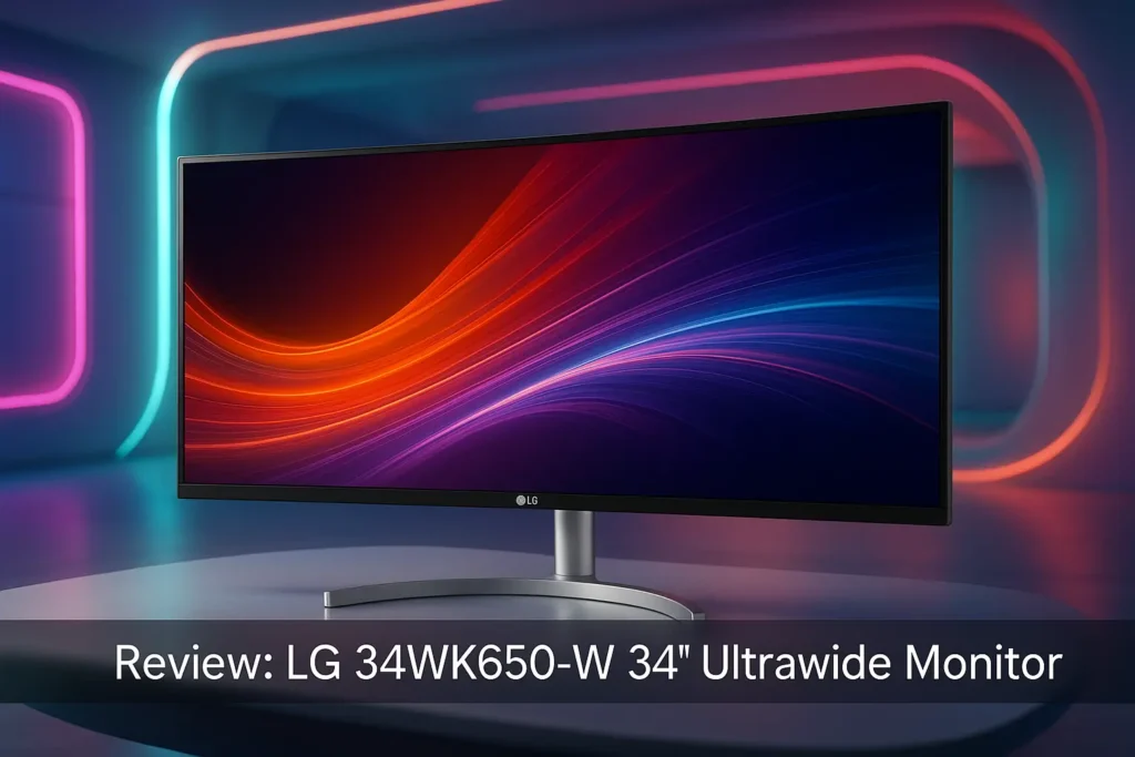Lista de 5 Melhores: LG 34wk650-w 34 ultrawide monitor