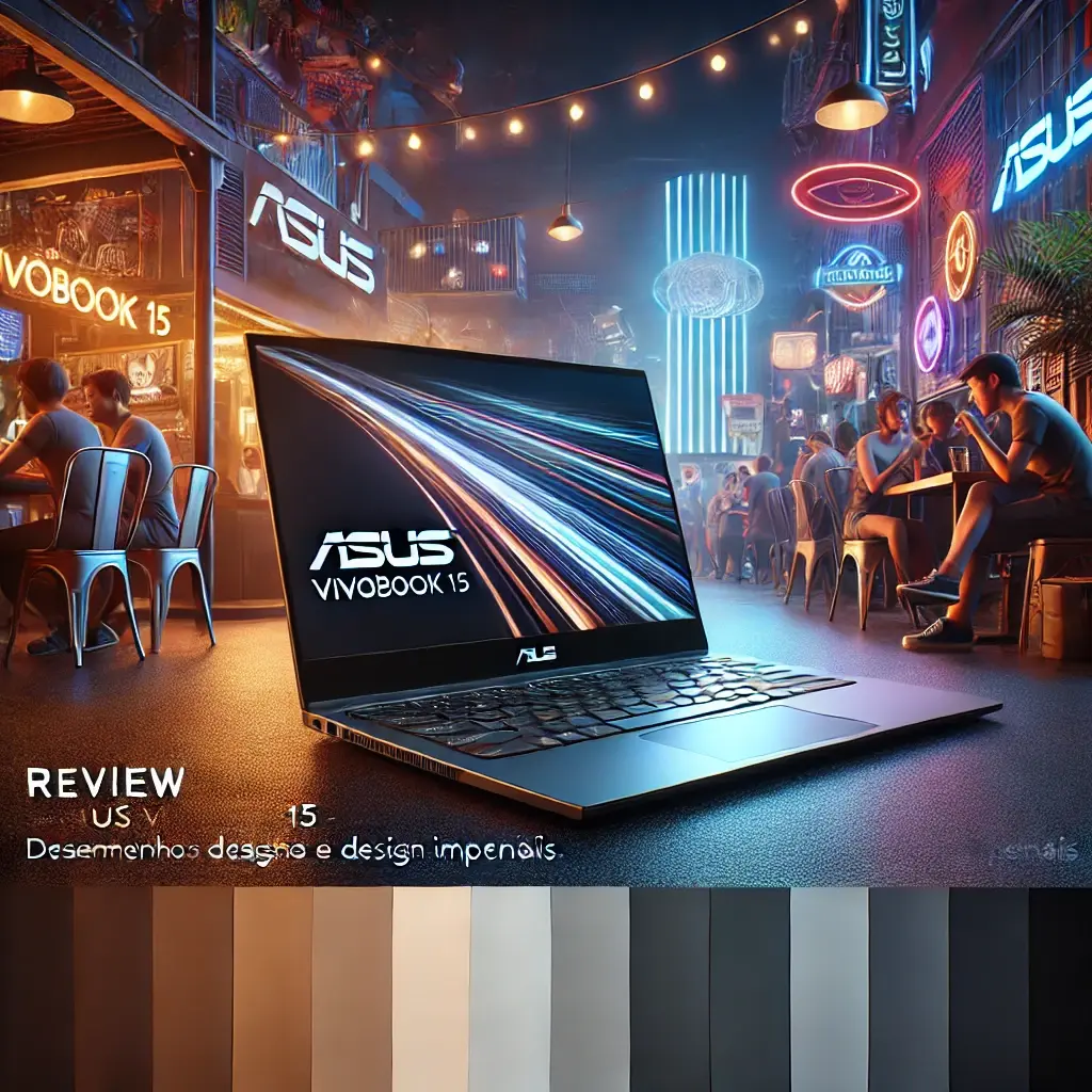 Review do Notebook ASUS Vivobook 15 - Desempenho e Design Impecáveis