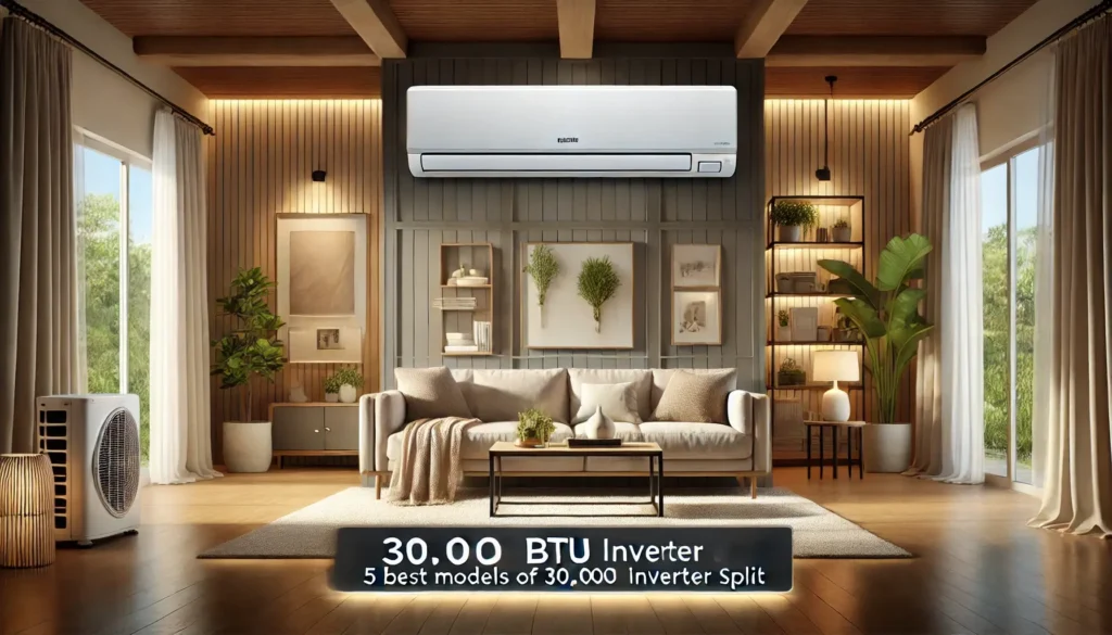 5 Melhores Modelos de split inverter 30000 btus