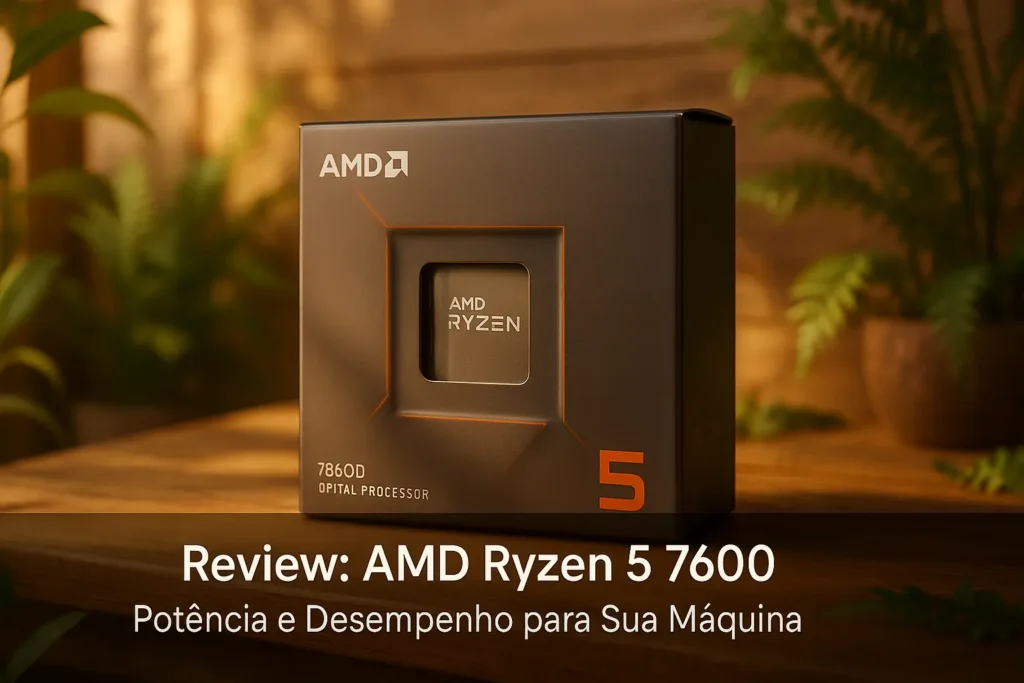 AMD Ryzen 5 7600: Potência e Desempenho para Sua Máquina