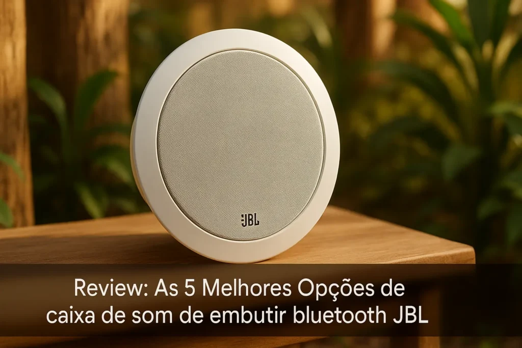 As 5 Melhores Opções de caixa de som de embutir bluetooth JBL