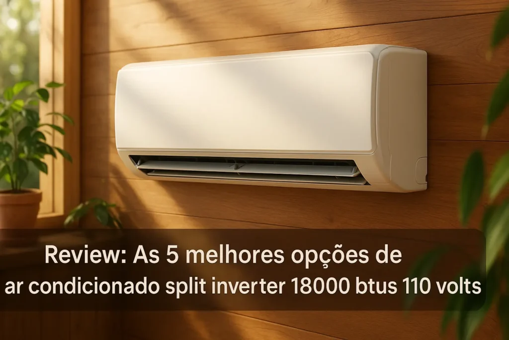 As 5 Melhores Opções de ar condicionado split inverter 18000 btus 110 volts