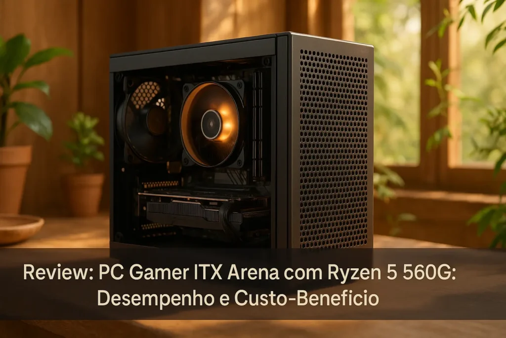 PC Gamer ITX Arena com Ryzen 5 5600G: Desempenho e Custo-Benefício