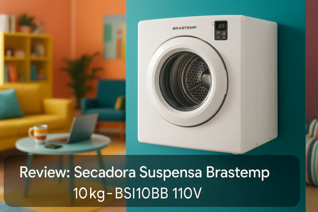 Secadora Suspensa Brastemp 10Kg - BSI10BB 110V: Performance e Inovação no Seu Lar