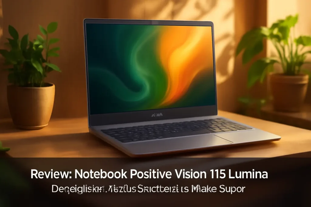 Notebook Positivo Vision I15 Lumina Bar: Desempenho e Custo-Benefício no Mundo Digital