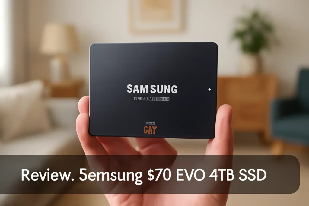 SAMSUNG 870 EVO 4TB 2,5 polegadas SATA III SSD Interno