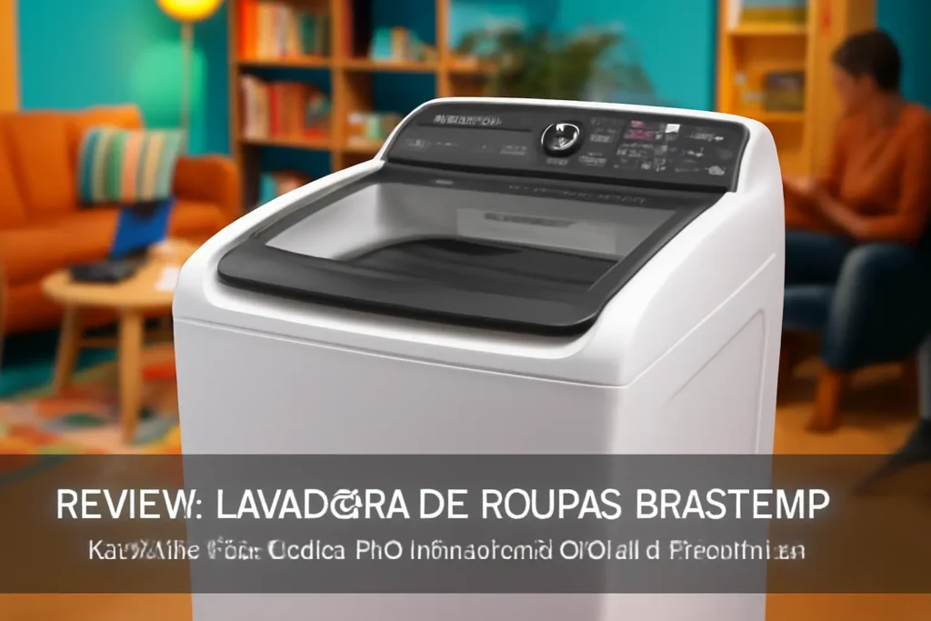 Lavadora de Roupas Brastemp BWK17AB 17Kg: Ciclo Tira Manchas e Ciclo Antibolinha