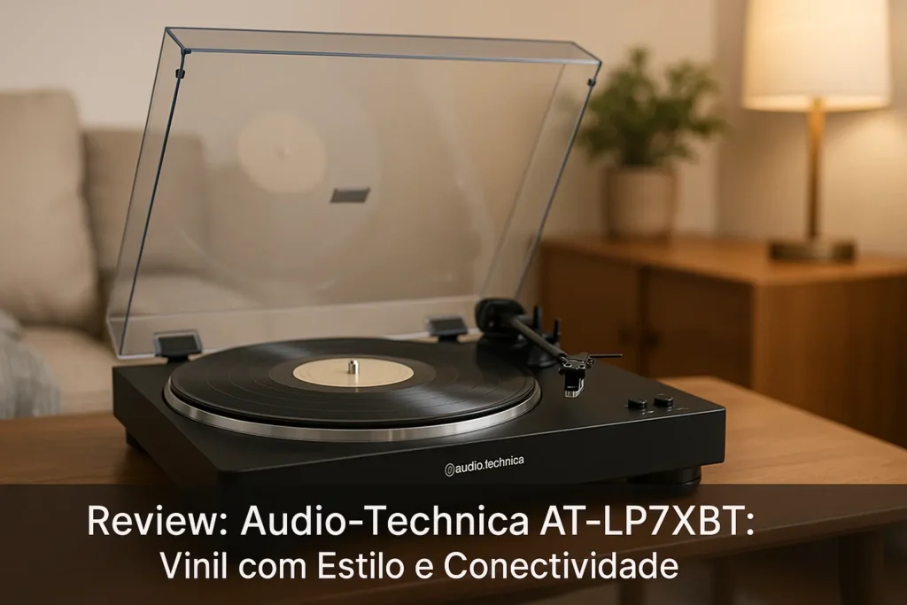Audio-Technica AT-LP70XBT: Vinil com Estilo e Conectividade