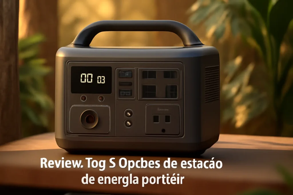 Top 5 Opções de estacao de energia portatil