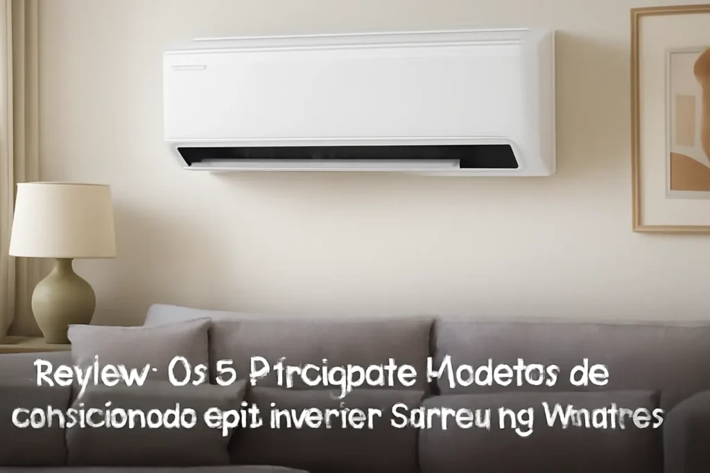 Os 5 Principais Modelos de ar condicionado split inverter Samsung windfree connect