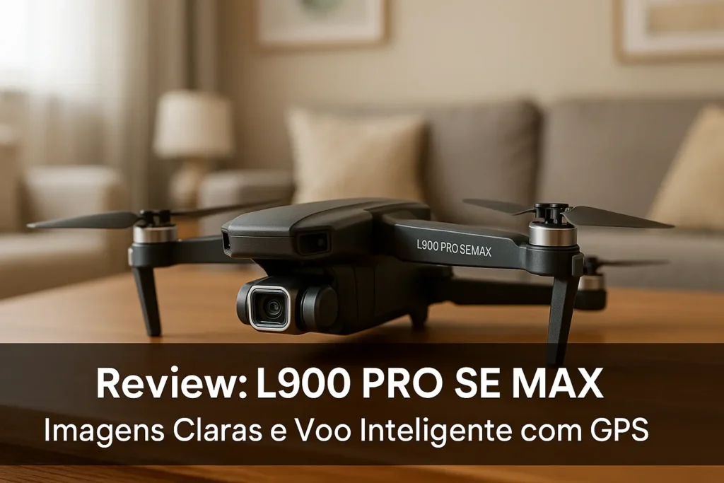 L900 PRO SE MAX: Imagens Claras e Voo Inteligente com GPS