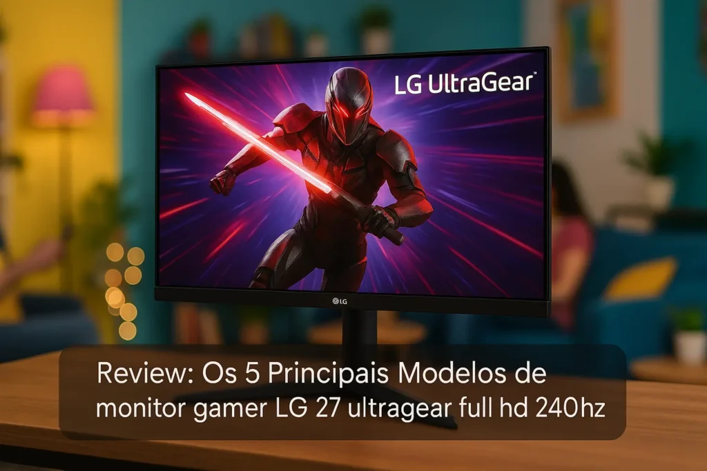 Os 5 Principais Modelos de monitor gamer LG 27 ultragear full hd 240hz