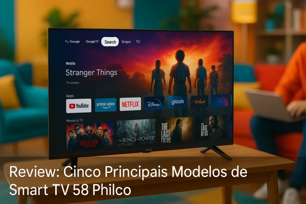 Cinco Principais Modelos de smart tv 58 philco