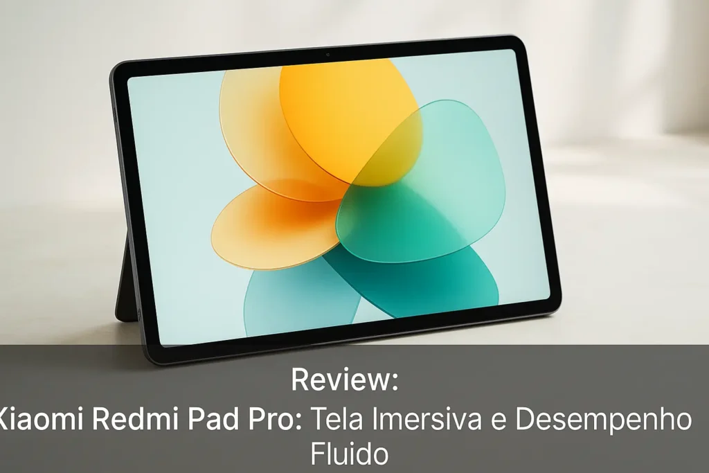 Xiaomi Redmi Pad Pro: Tela Imersiva e Desempenho Fluido