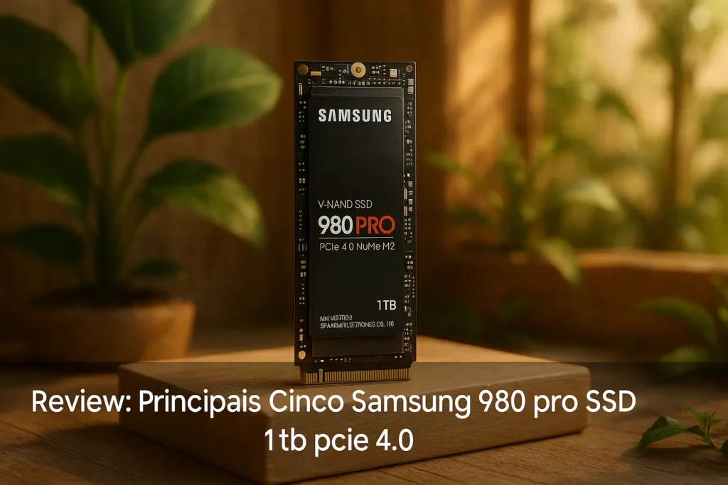 Principais Cinco Samsung 980 pro SSD 1tb pcie 4.0
