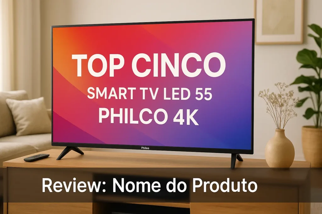 Top Cinco smart tv led 55 philco 4k
