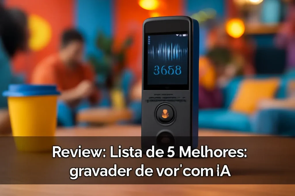 Lista de 5 Melhores: gravador de voz com ia