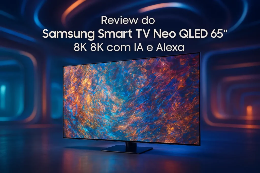 Samsung Smart TV Neo QLED 65" 8K com IA e Alexa