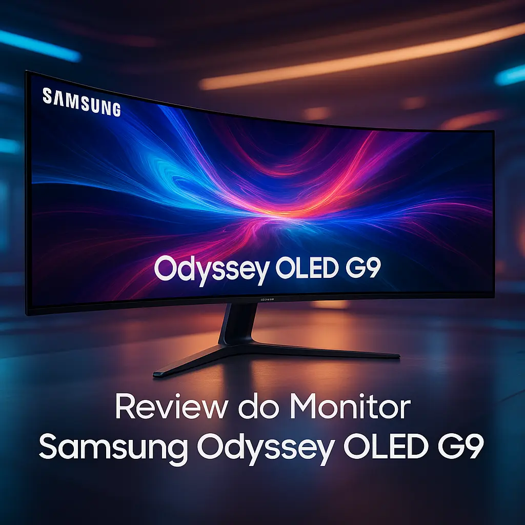 Monitor Samsung Odyssey OLED G9 49 – Tela curva, Dual QHD, Super Ultra-Wide