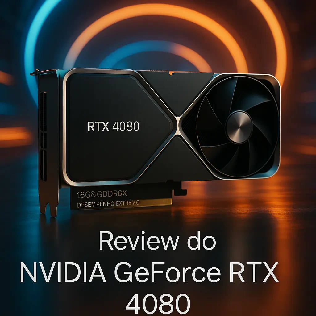 NVIDIA GeForce RTX 4080 16GB GDDR6X com desempenho extremo