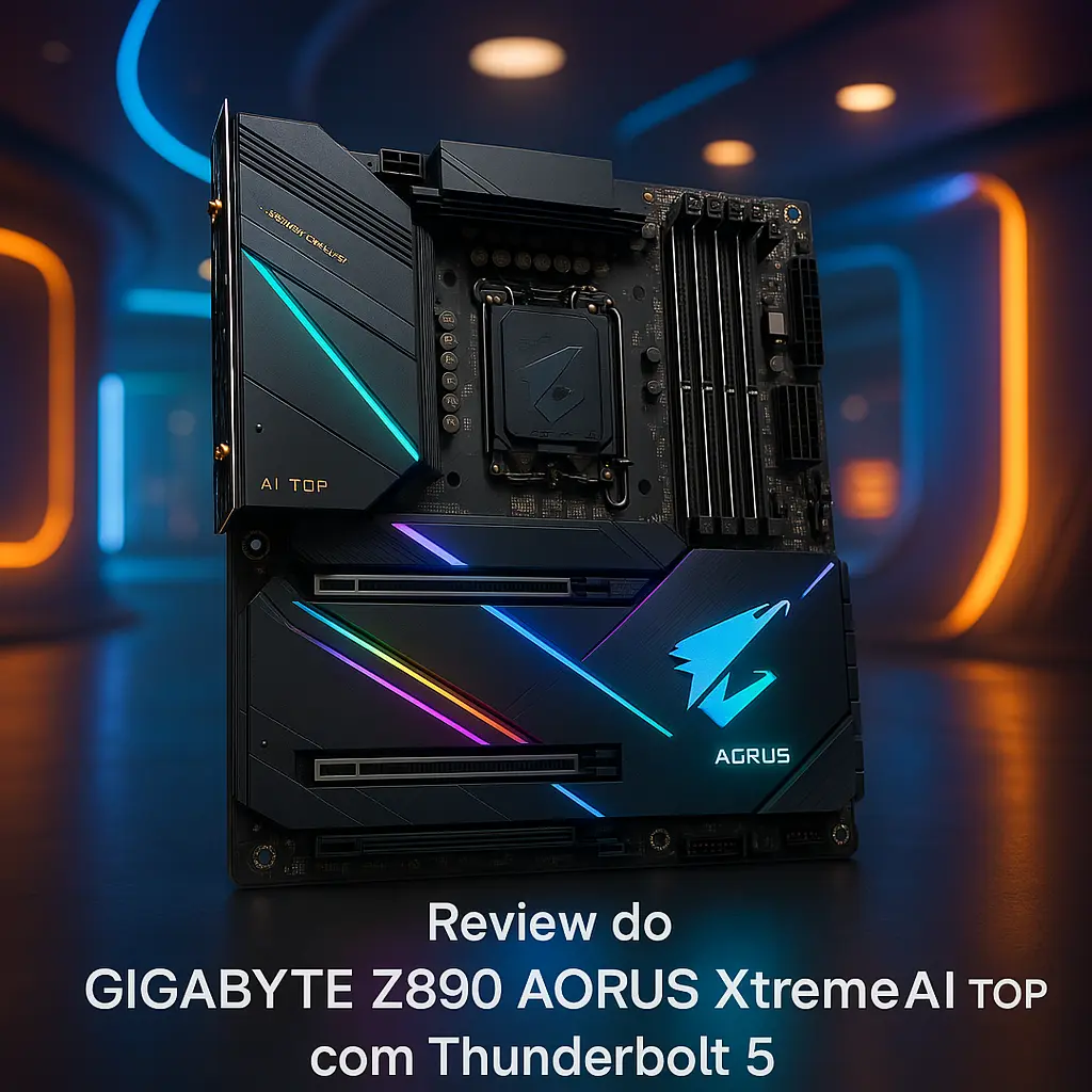 GIGABYTE Z890 AORUS Xtreme AI TOP com Thunderbolt 5