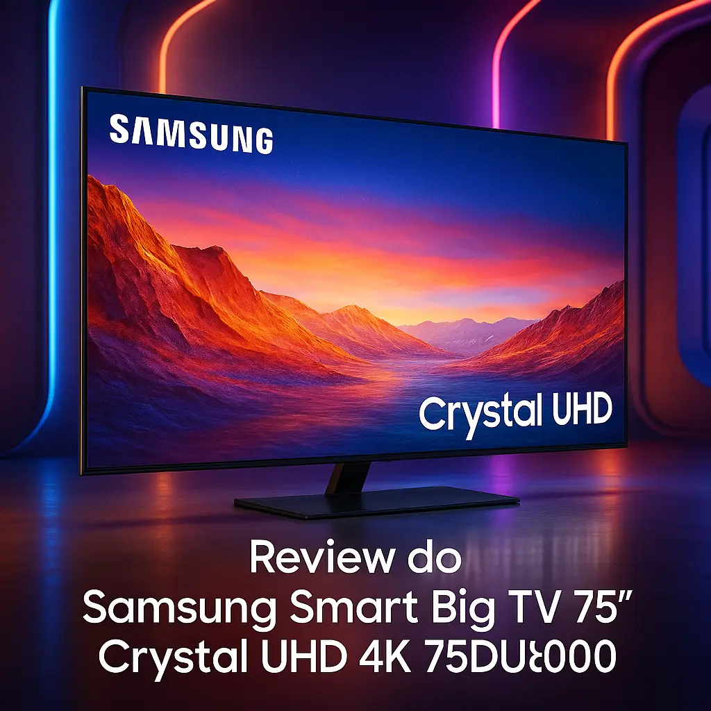 Lista de 5 Melhores: Samsung smart big TV 75 crystal uhd 4k 75du8000