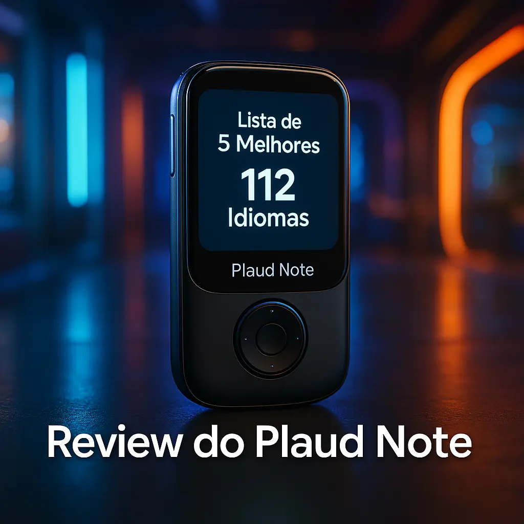 Lista de 5 Melhores: plaud note 112 idiomas