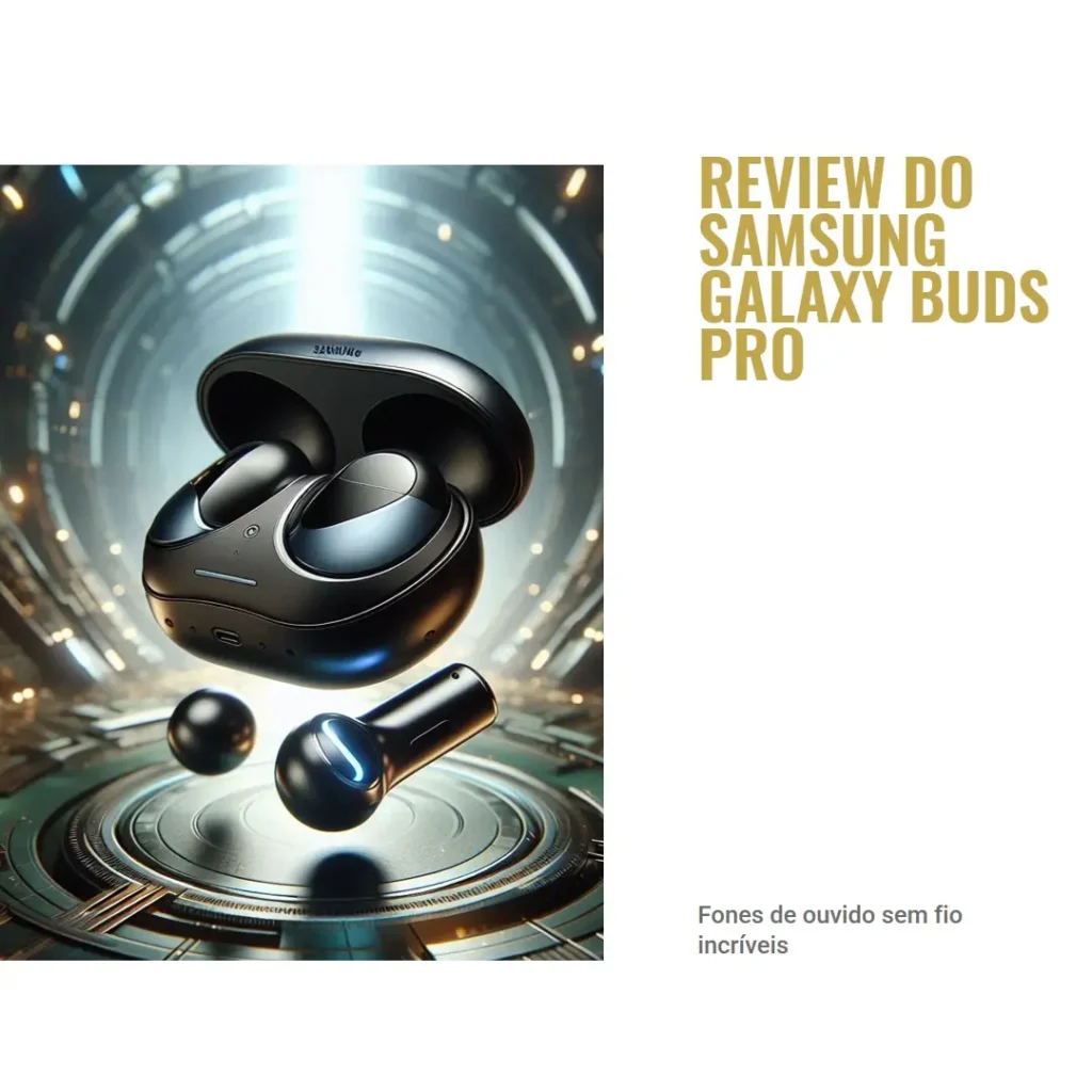 Samsung Galaxy Buds Pro: Fones de Ouvido Sem Fio com Cancelamento de Ruído Ativo e Carregamento Sem Fio