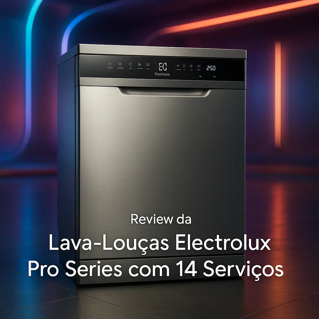 Lava-Louças Electrolux Pro Series com 14 Serviços