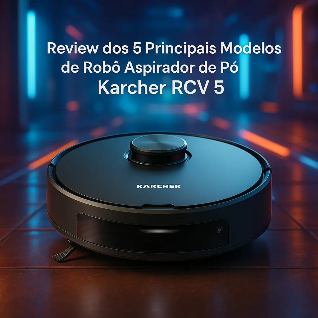 Os 5 Principais Modelos de robô aspirador de pó Karcher rcv 5