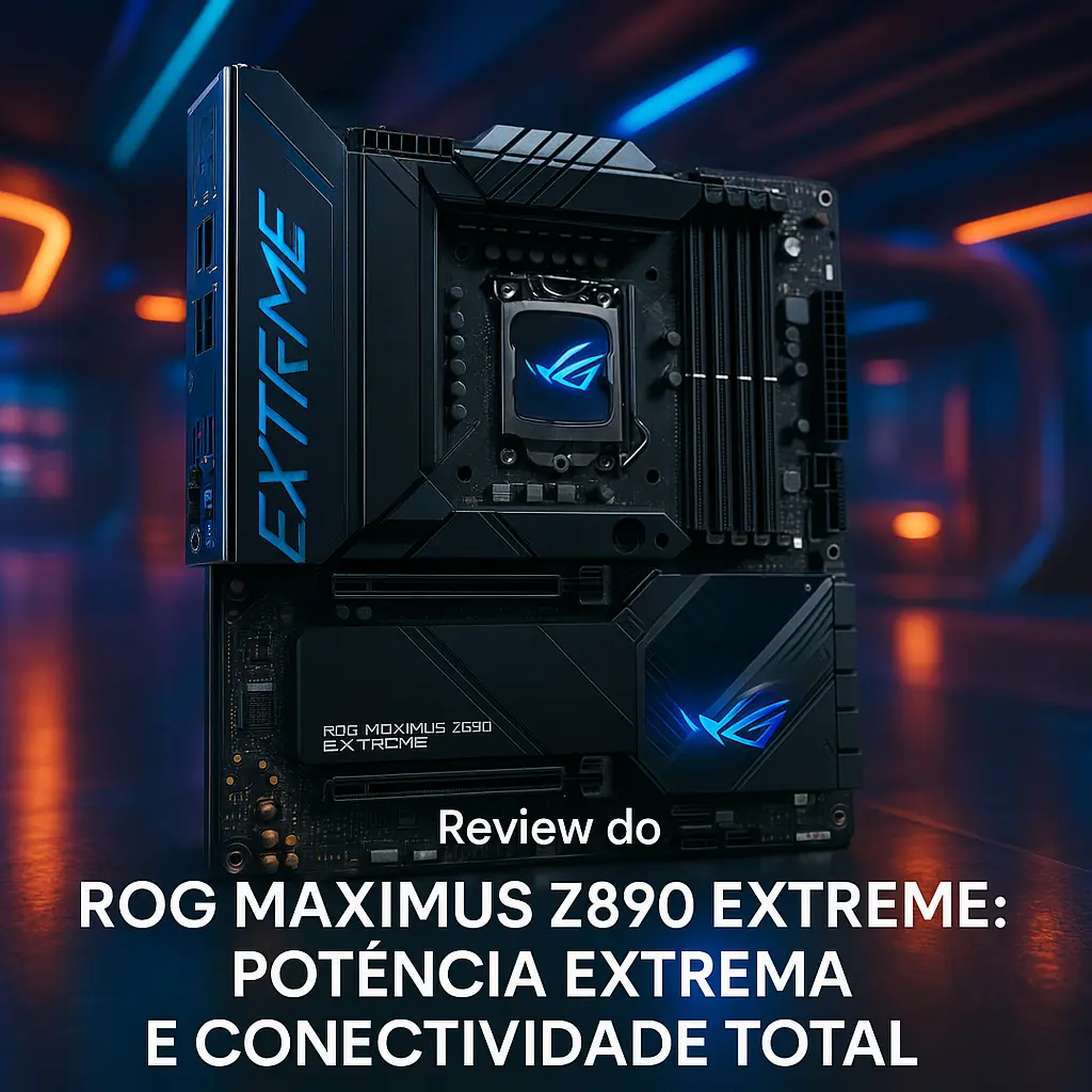 ROG Maximus Z890 Extreme: Potência Extrema e Conectividade Total