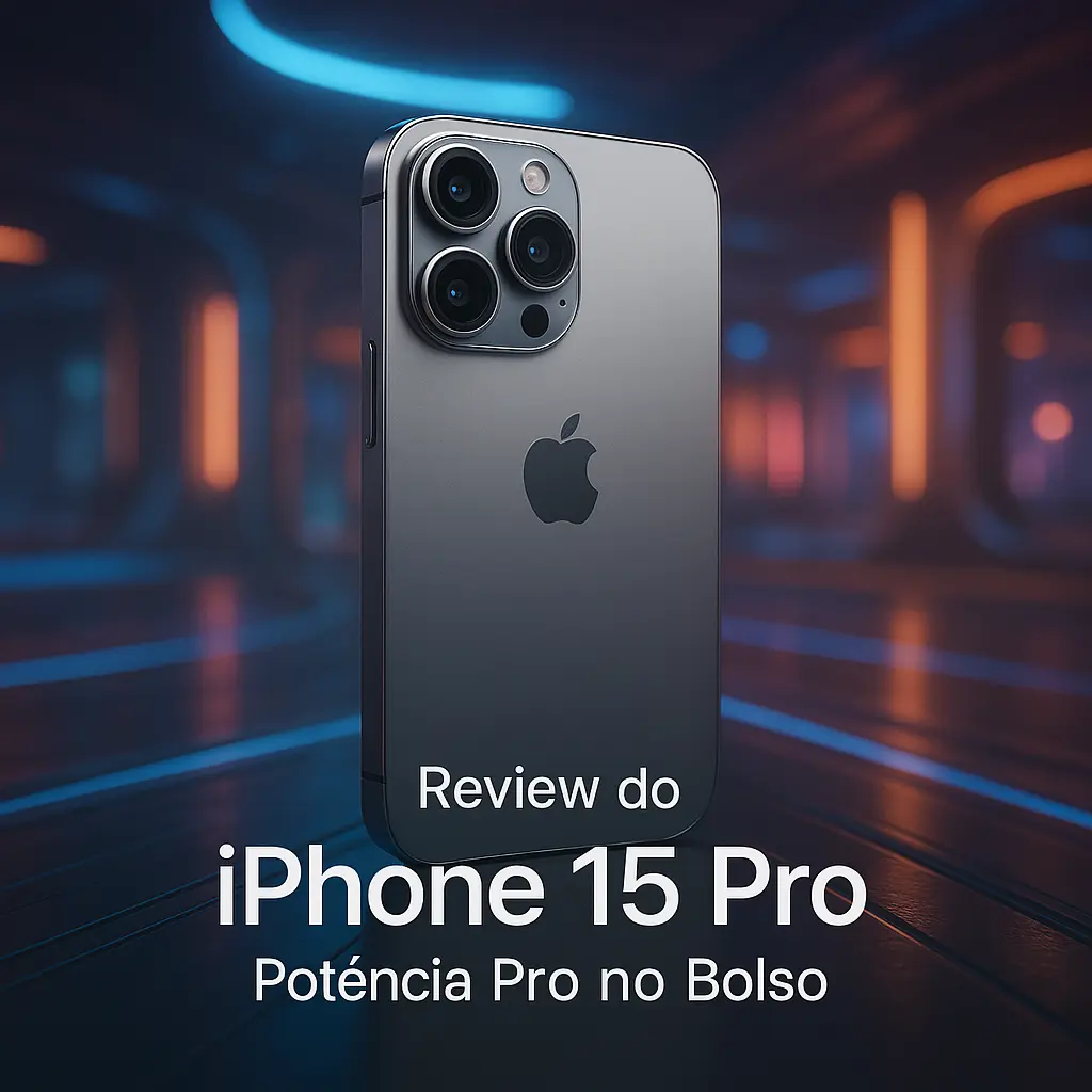 iPhone 15 Pro — Potência Pro no Bolso