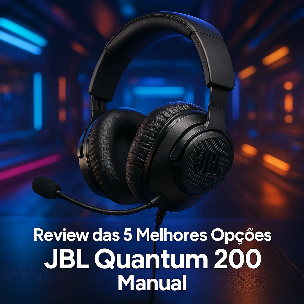 As 5 Melhores Opções de JBL quantum 200 mnual