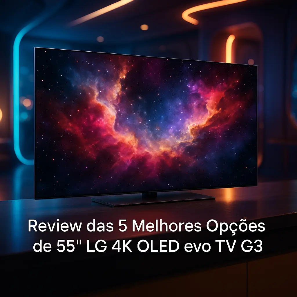 As 5 Melhores Opções de 55” LG 4k OLED EVO TV g3