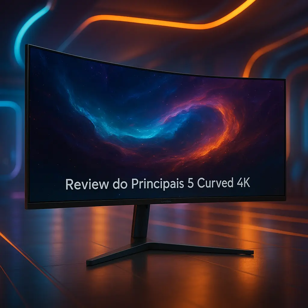 Principais 5 monitor curvo 4k