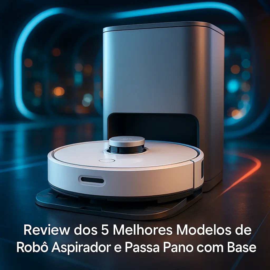 5 Melhores Modelos de robo aspirador e passa pano com base