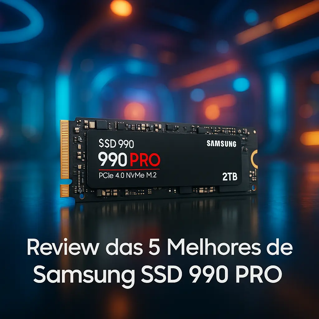 As 5 Melhores Opções de Samsung SSD 2tb 990 pro