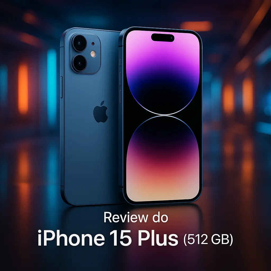Apple iPhone 15 Plus (512 GB) — Tela 6,7", Dynamic Island, Câmera 48MP