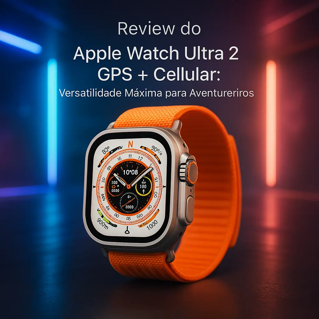 Apple Watch Ultra 2 GPS + Cellular: Versatilidade Máxima para Aventureiros