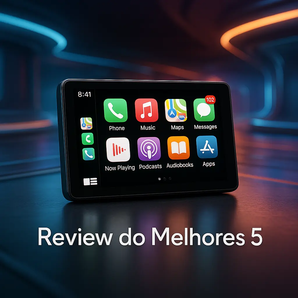 Melhores 5 multimidia com Apple carplay sem fio