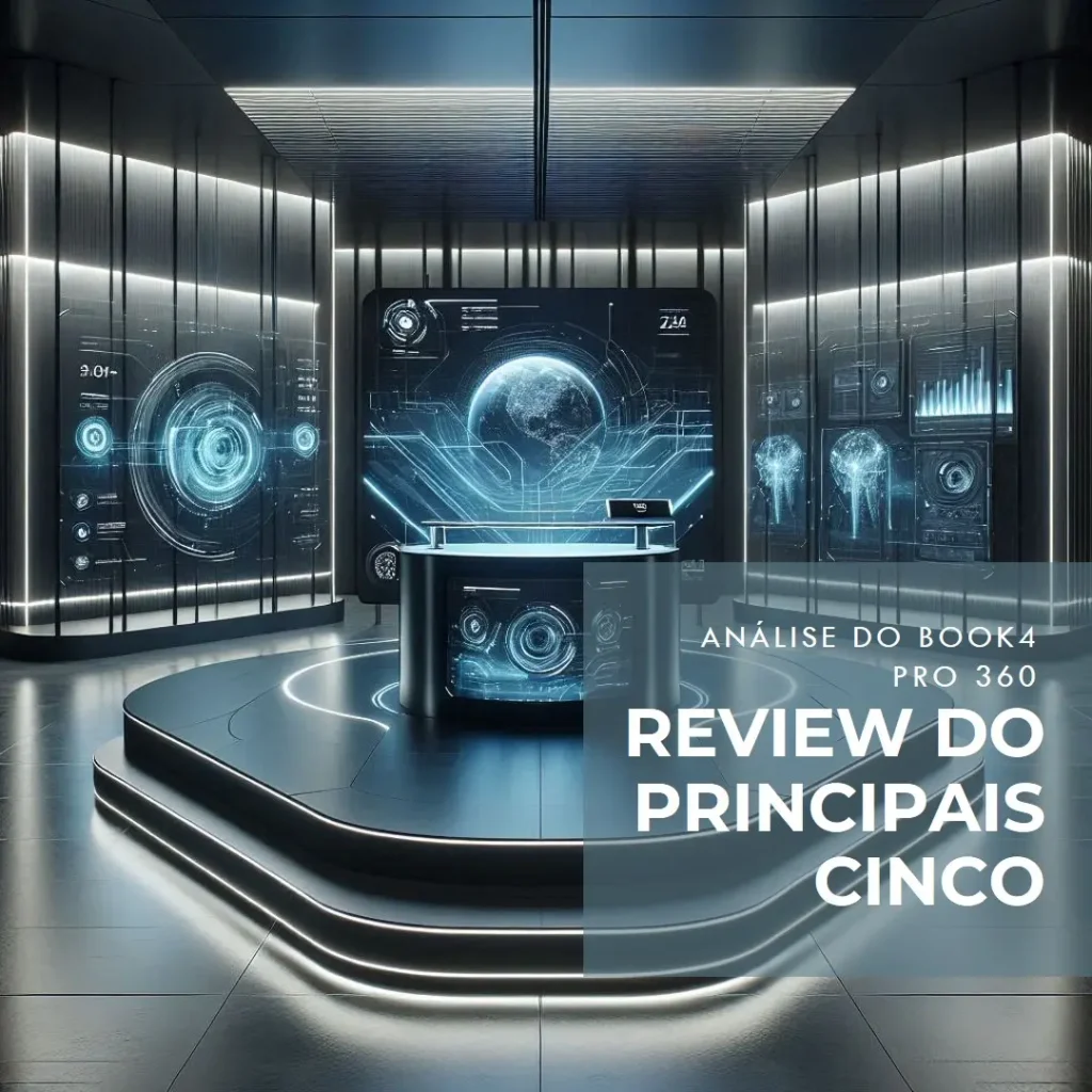 Principais Cinco book4 pro 360