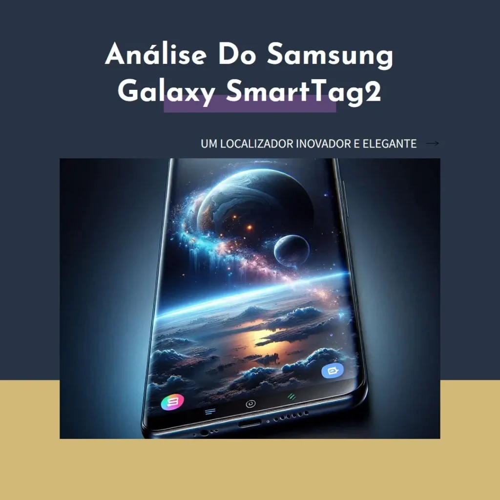 Localizador Samsung Galaxy SmartTag2 com Bluetooth e UWB